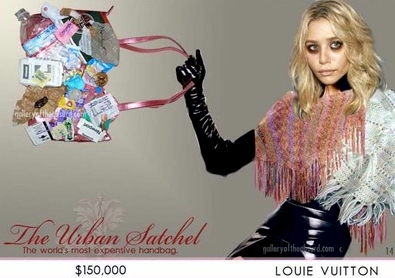 Luxury Bags: LV trash bag price for 1960 U.S. dollars