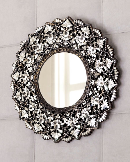 Cut-Glass Mirror