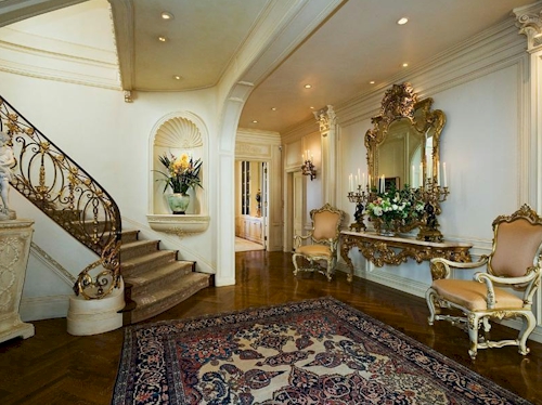 Entrance Hall With Spectacular Staircase