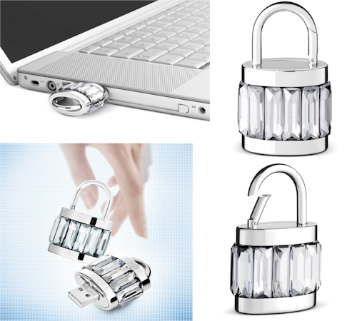 Swarovski Lock In USB Memory Key