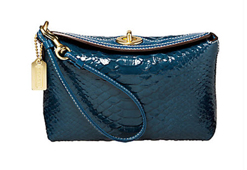 HAMPTONS EMBOSSED PYTHON CAPACITY WRISTLET