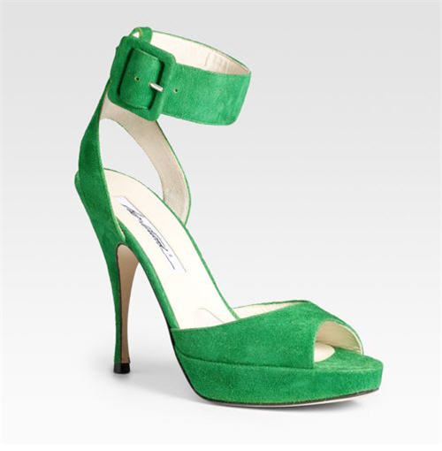 Brian Atwood Suede Sandals