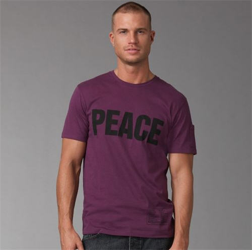 Katharine E Hamnett Organic Peace Tee