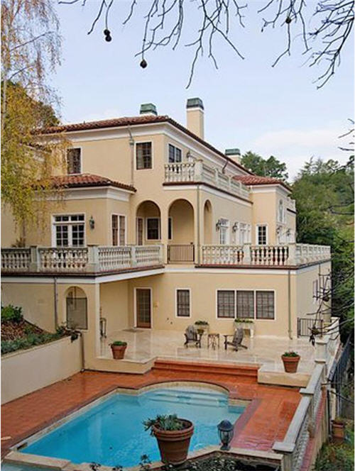 $4.9 Million Exquisite Mediterranean Mansion in Hillsborough, California