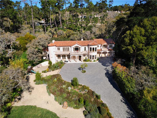 $8.4 Million Grand Mediterranean Estate in Pebble Beach, California