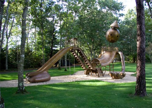 Tin Man Playground by Tom Otterness