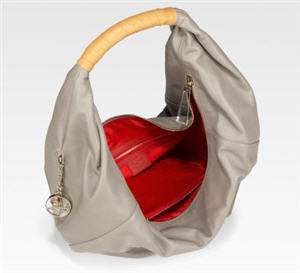 Christian Louboutin Sylvia Drapey Hobo