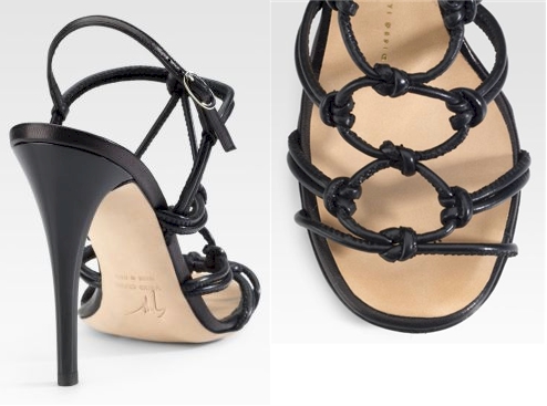 Giuseppe Zanotti Leather Sandals