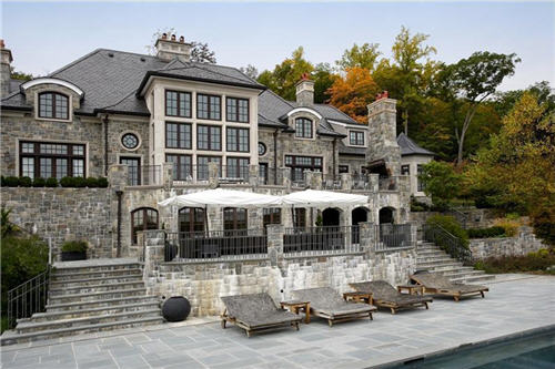 Limestone English Manor in Mahwah, New Jersey