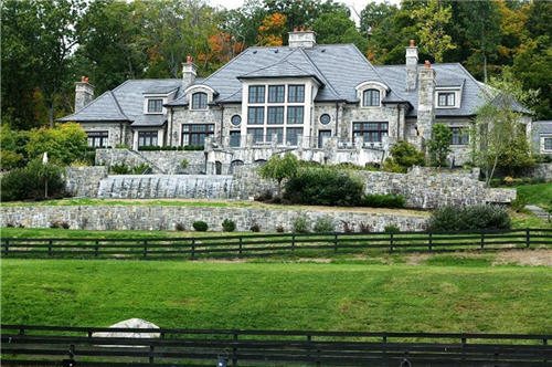 Limestone English Manor in Mahwah, New Jersey