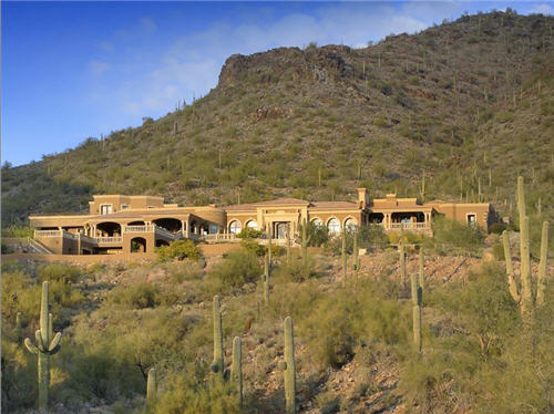 $10 Million Mountainside Mansion in Scottsdale, Arizona