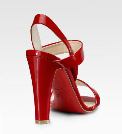 Christian Louboutin Etrier Patent Sandals