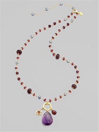 alexis-bittar-vermeil-rosary-charm-necklace