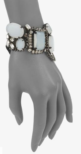 Vera Wang Moonstone & Crystal Bracelet 2