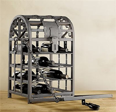 Metal Wine Cage 2