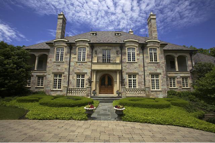 Vampire Mansion 3.9-Million-Majestic-Stone-Mansion-in-Barrington-Hills-Illinois-2