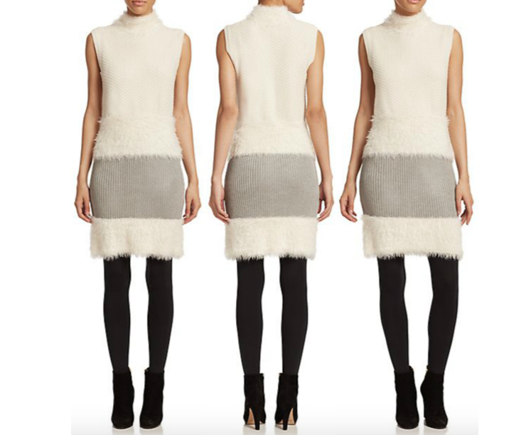 Diane von Furstenberg Plush Dress