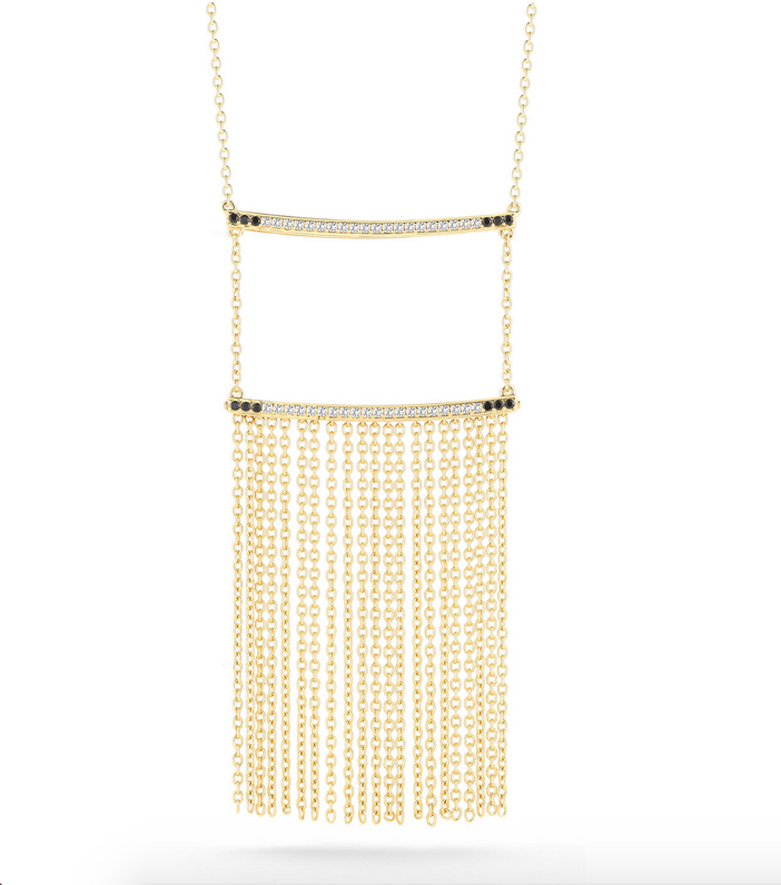 Elizabeth and James Ollie Vago Chain Fringe Necklace