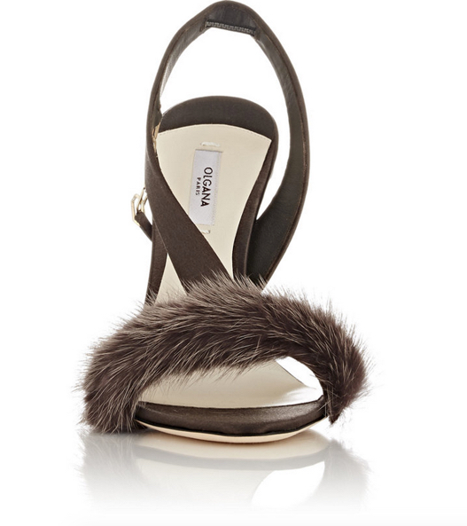 Olgana L'Amazone Asymmetric Slingback Sandals 4