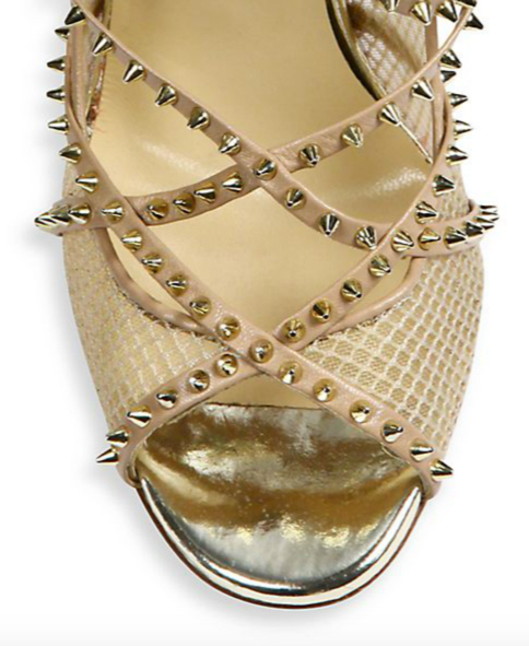 Christian Louboutin Alarc Spiked Strappy Sandals 3