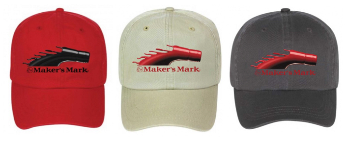 Maker's Mark Wax Horse Collection Hats