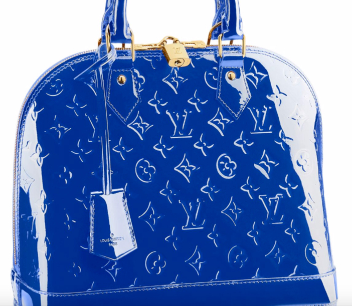 royal blue lv bag