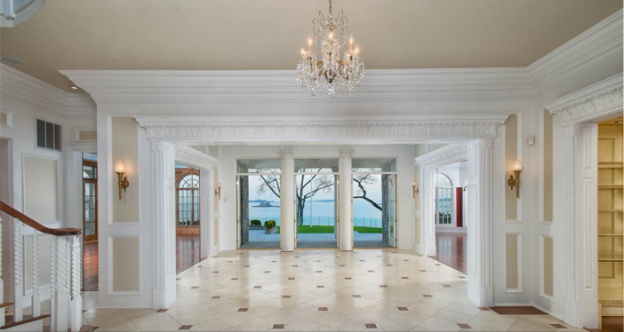 $11.9 Million Elegant Waterfront Georgian Colonial Mansion in Connecticut 11