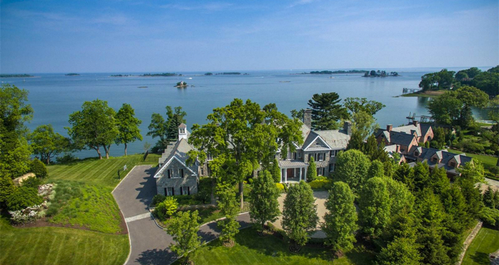 $11.9 Million Elegant Waterfront Georgian Colonial Mansion in Connecticut 3