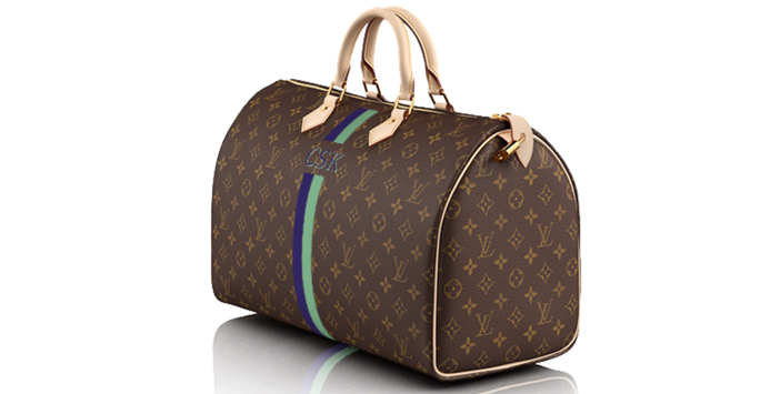 Louis Vuitton Speedy 40 handbag in Monogram canvas customized Minnie's  Moods