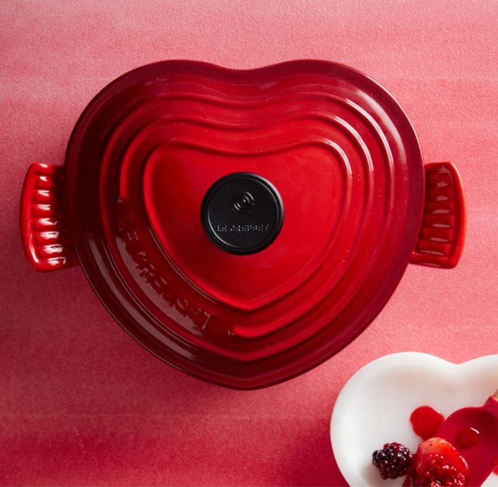 Le Creuset Cast-Iron Heart-Shaped Dutch Oven - Exotic Excess