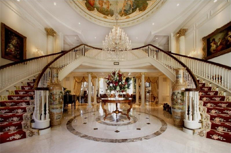 Estate of the Day: $19.8 Million European Limestone Manor in Saddle ...