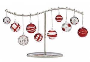 Crate and Barrel Ornament Centerpiece - Exotic Excess