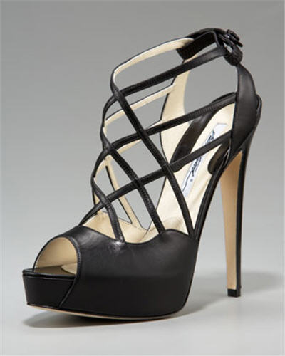Shoe of the Day: Brian Atwood Lattice-Front Pump