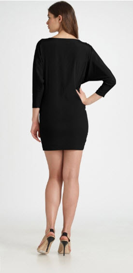 DKNY Tie-Front Silk Dress - Exotic Excess