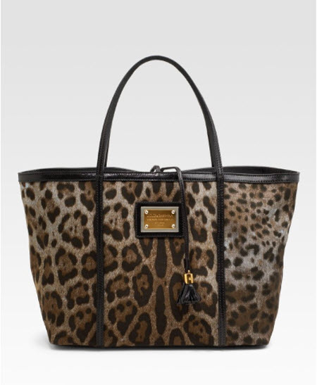 Dolce & Gabbana Miss Escape Leopard-Print Tote - Exotic Excess