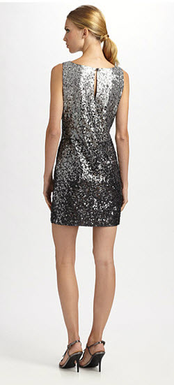 Michael Kors Ombré Sequin Mini Dress - Exotic Excess