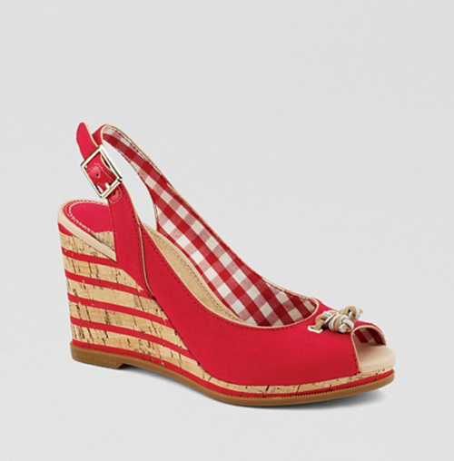 Shoe of the Day: Sperry Top-Sider Mabel Peep Toe Platform Wedge Sandals ...