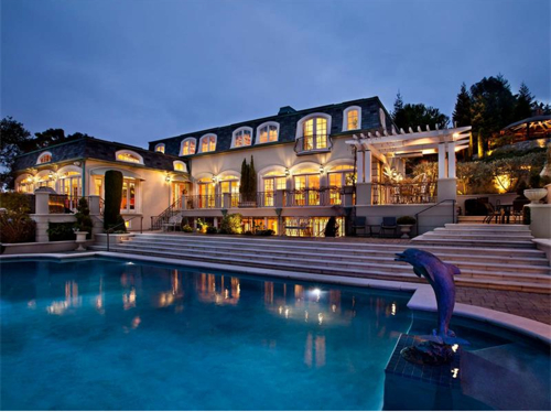 Estate of the Day: $14.9 Million French Manor Mansion in Palo Alto ...