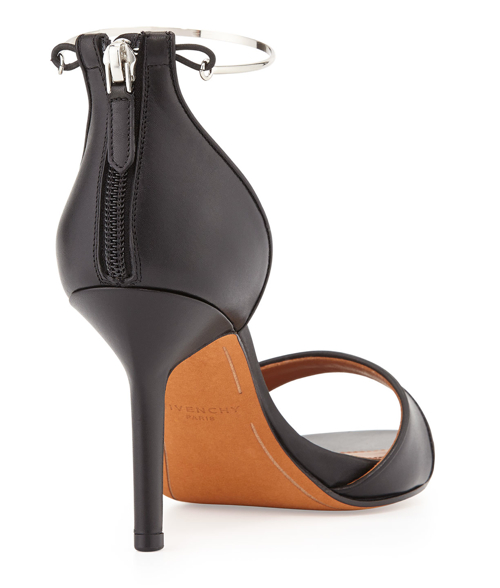 Shoe of the Day: Givenchy Leather Metal-Cuff Sandal - Exotic Excess