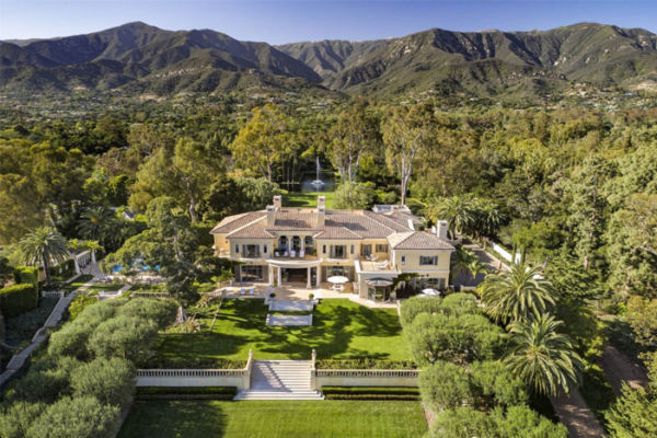 Estate of the Day: $52 Million World Class Mansion in Montecito ...