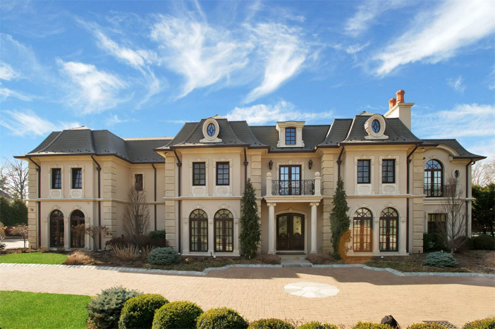 red roof grand mansion