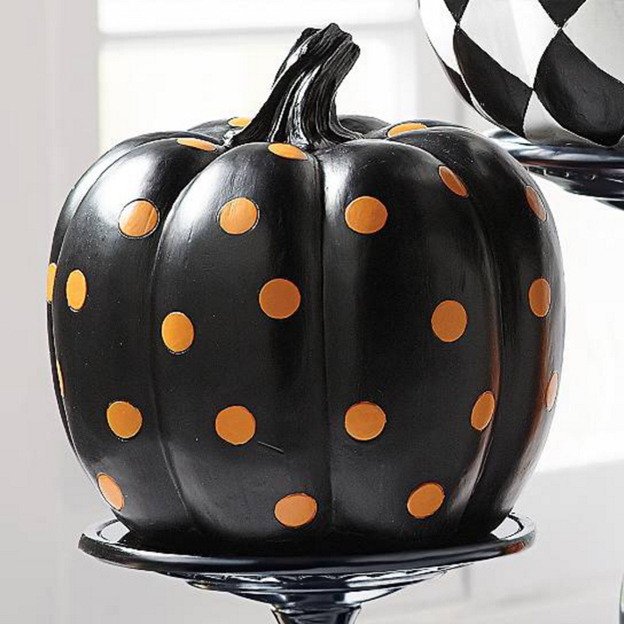 Halloween Home Decor: Chic Painted Pumpkins - Exotic Excess