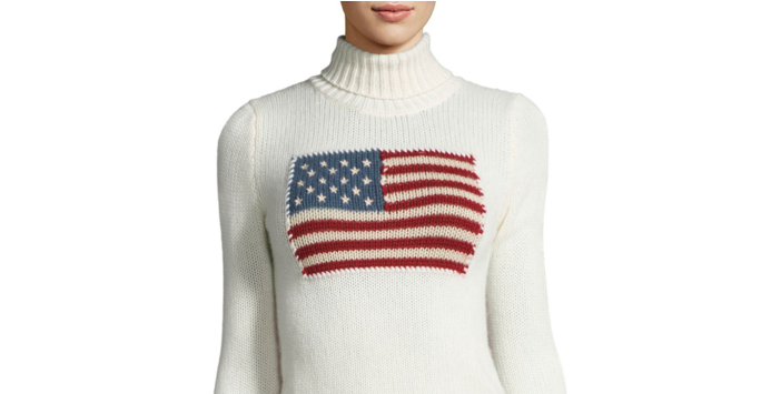 Ralph Lauren Flag Cashmere Turtleneck - Exotic Excess