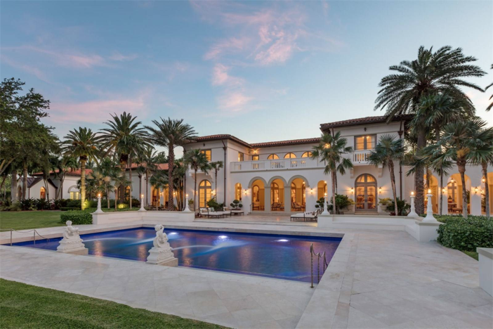 Estate of the Day: $55 Million Neoclassical Waterfront Mansion in Coral ...