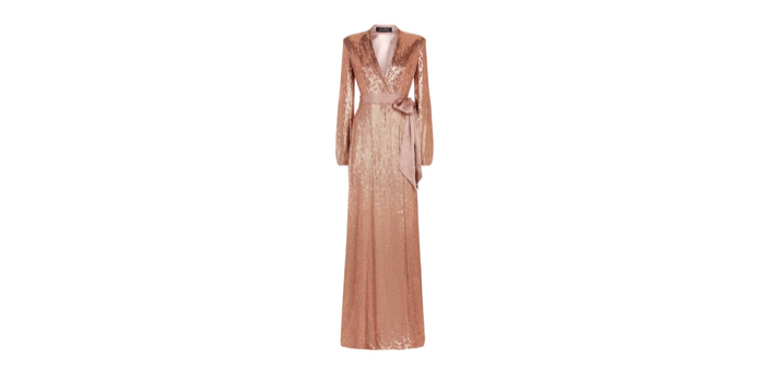 Jenny Packham Aries Sequin Embellished Gown - Exotic Excess