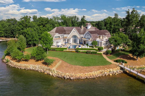 Estate of the Day: $5.9 Million Waterfront Craftsman Style Mansion in ...