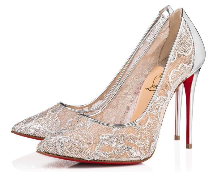 Shoe of the Day: Christian Louboutin Follies Lace Pump - Exotic Excess