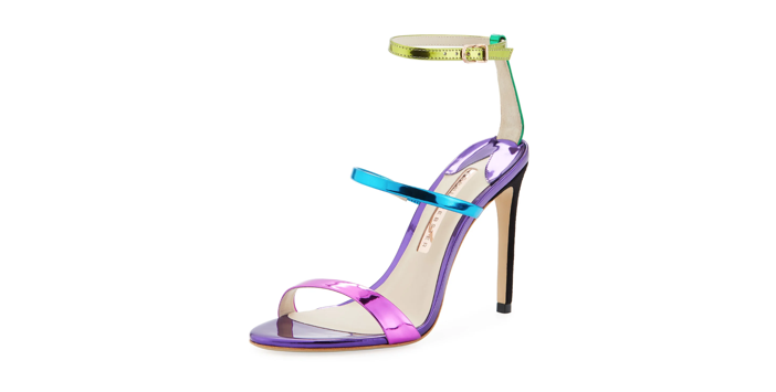 Shoe of the Day: Sophia Webster Rosalind Satin Sphere-Heel Sandals ...