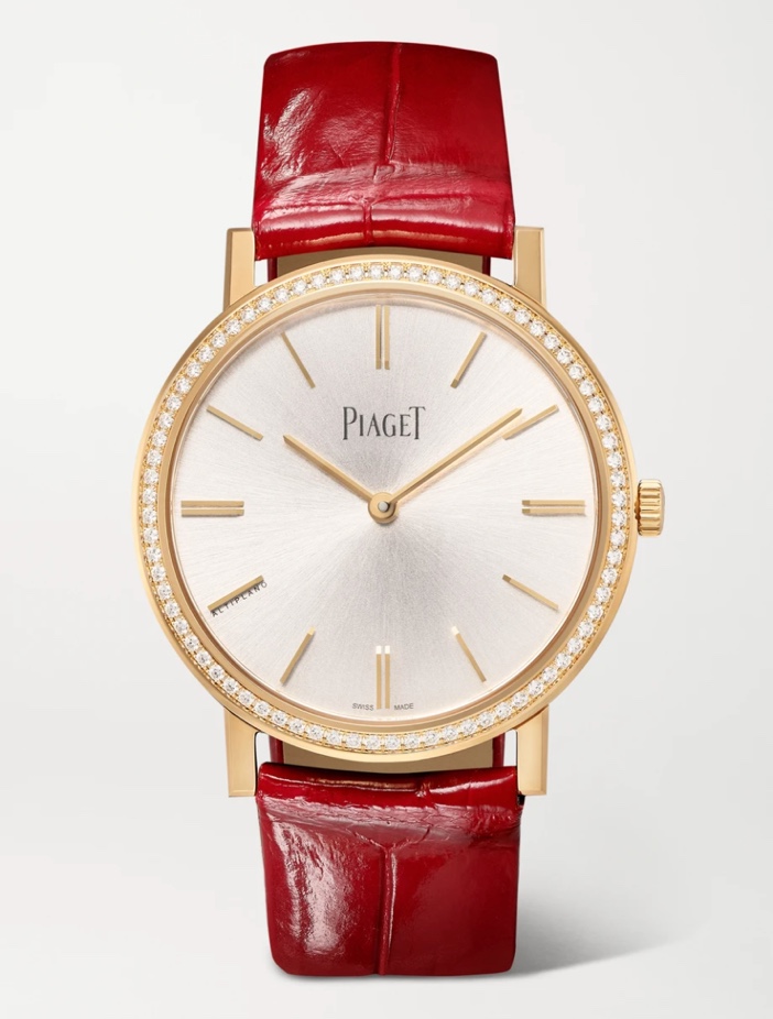 Piaget Altiplano Automatic 35mm Alligator and Diamond Watch